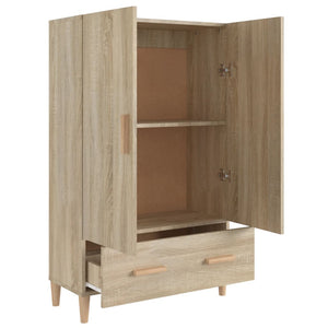 Ντουλάπα Sonoma Δρυς 70 x 31 x 115 εκ. από Επεξεργασμένο Ξύλο