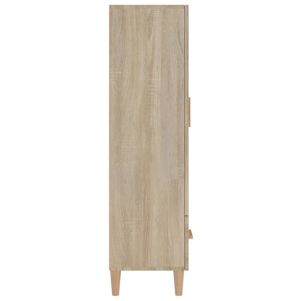 Ντουλάπα Sonoma Δρυς 70 x 31 x 115 εκ. από Επεξεργασμένο Ξύλο