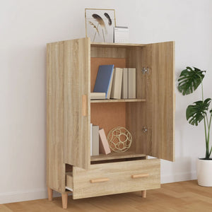 Ντουλάπα Sonoma Δρυς 70 x 31 x 115 εκ. από Επεξεργασμένο Ξύλο