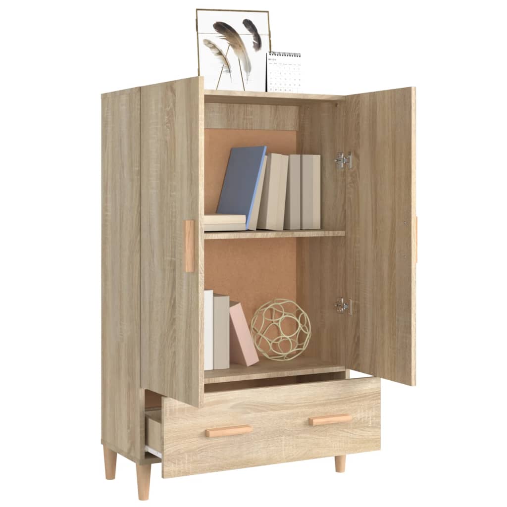 Ντουλάπα Sonoma Δρυς 70 x 31 x 115 εκ. από Επεξεργασμένο Ξύλο