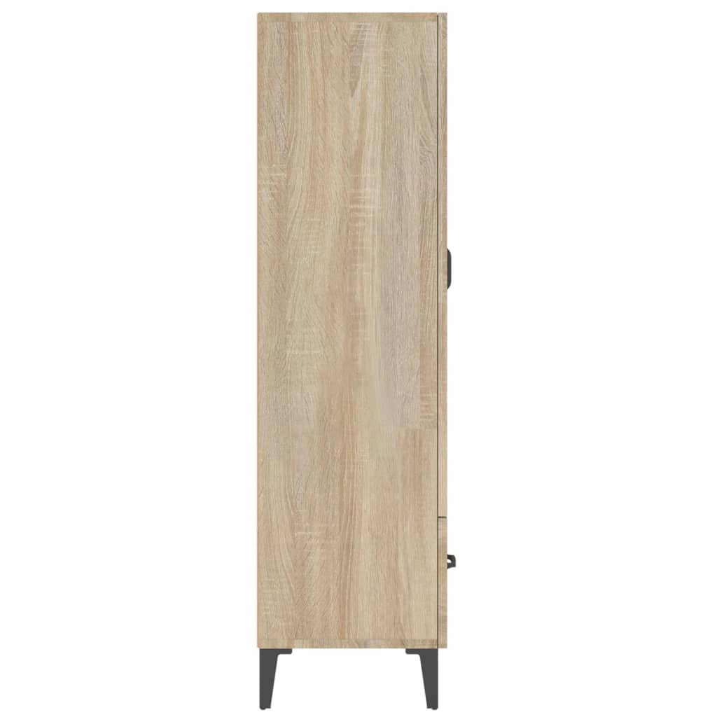 Ντουλάπα Sonoma Δρυς 70 x 31 x 115 εκ. από Επεξεργασμένο Ξύλο