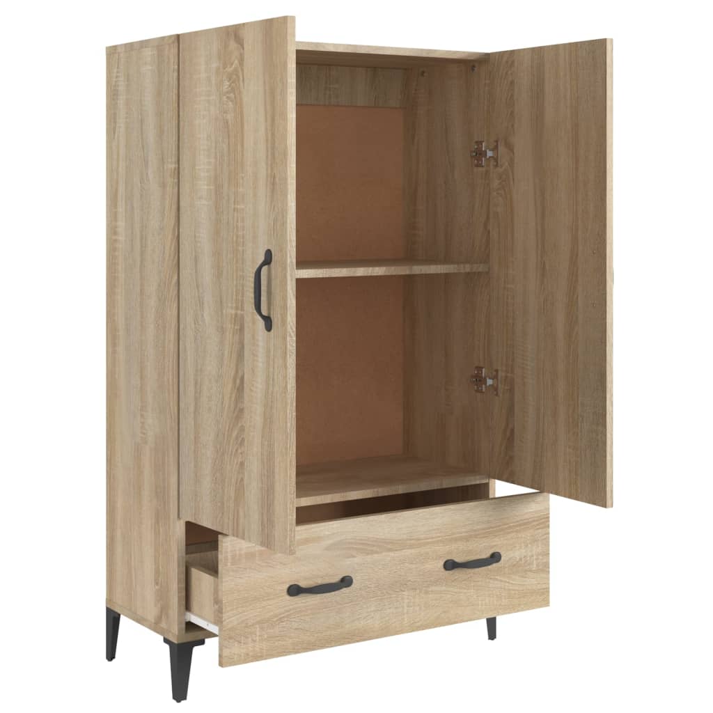 Ντουλάπα Sonoma Δρυς 70 x 31 x 115 εκ. από Επεξεργασμένο Ξύλο
