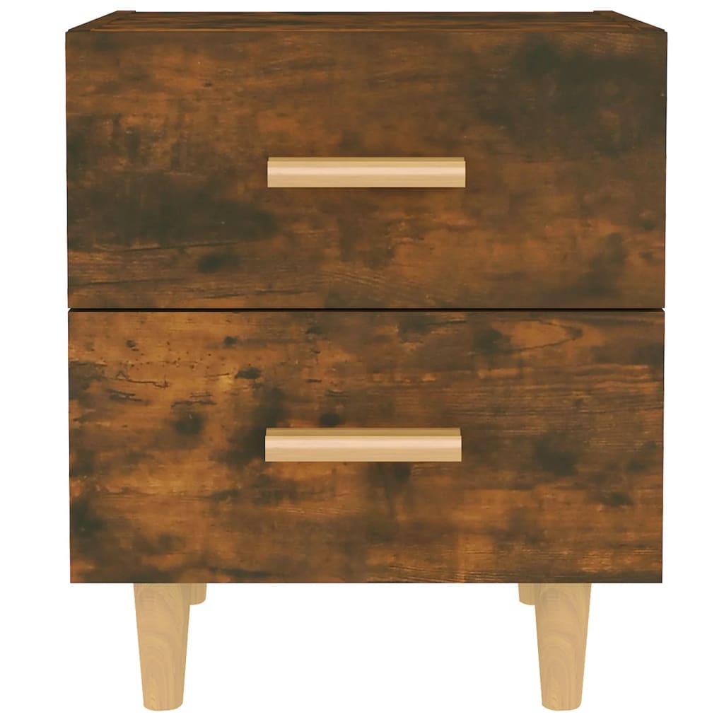 Κομοδίνο Καπνιστή Δρυς 40 x 35 x 47,5 εκ. - Pakobazaar