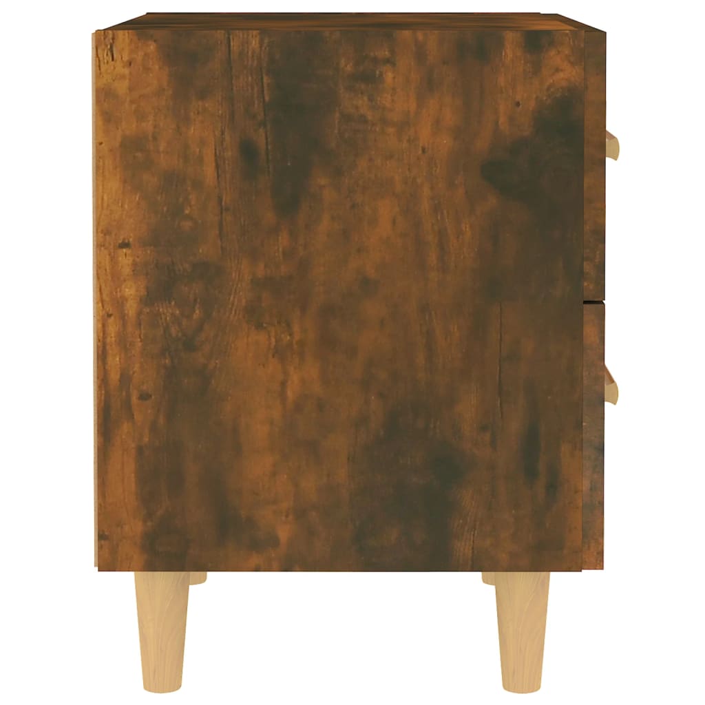 Κομοδίνο Καπνιστή Δρυς 40 x 35 x 47,5 εκ. - Pakobazaar