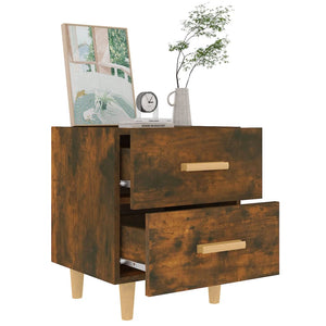 Κομοδίνο Καπνιστή Δρυς 40 x 35 x 47,5 εκ. - Pakobazaar