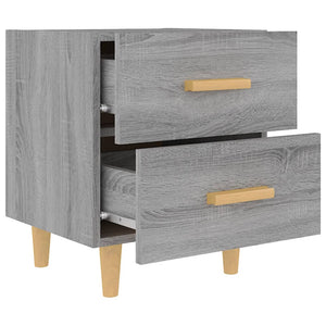 Κομοδίνο Γκρι Sonoma 40 x 35 x 47,5 εκ.