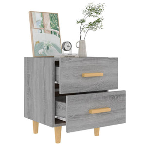 Κομοδίνο Γκρι Sonoma 40 x 35 x 47,5 εκ.