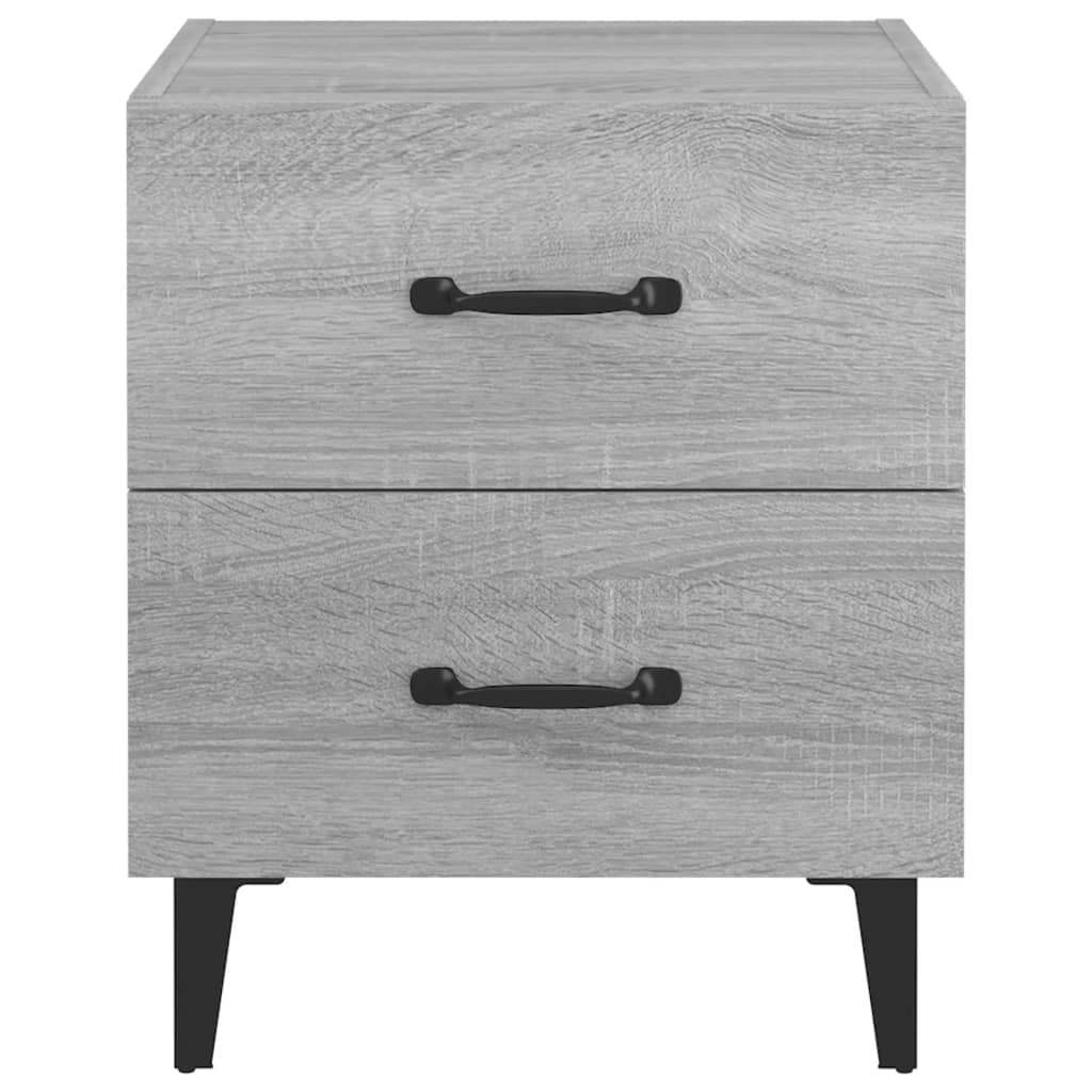 Κομοδίνο Γκρι Sonoma 40 x 35 x 47,5 εκ.