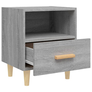 Κομοδίνο Γκρι Sonoma 40 x 35 x 47 εκ.