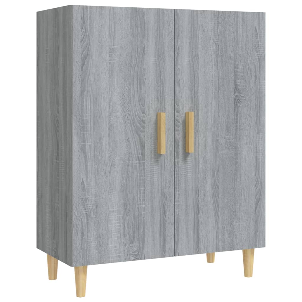 Ντουλάπι Γκρι Sonoma 70 x 34 x 90 εκ. από Επεξεργασμένο Ξύλο
