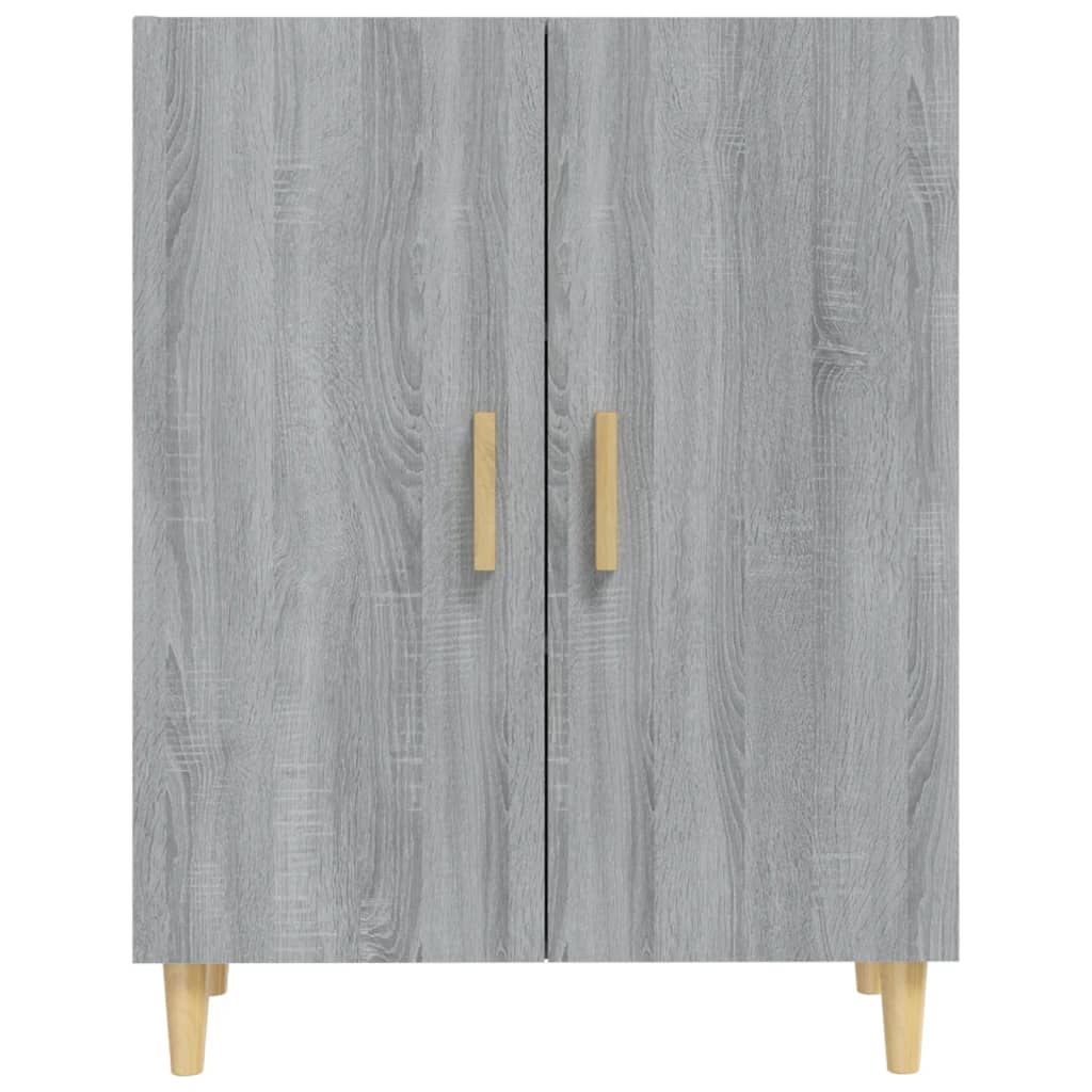 Ντουλάπι Γκρι Sonoma 70 x 34 x 90 εκ. από Επεξεργασμένο Ξύλο