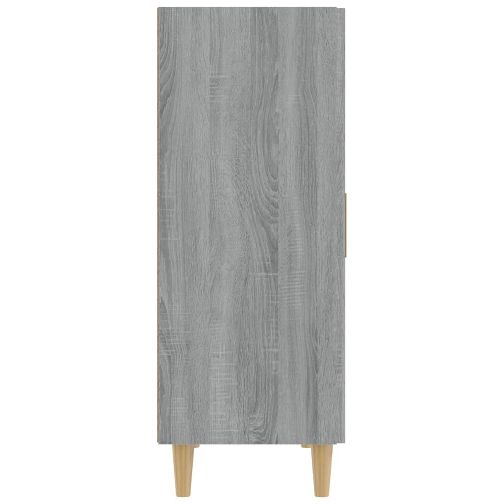 Ντουλάπι Γκρι Sonoma 70 x 34 x 90 εκ. από Επεξεργασμένο Ξύλο