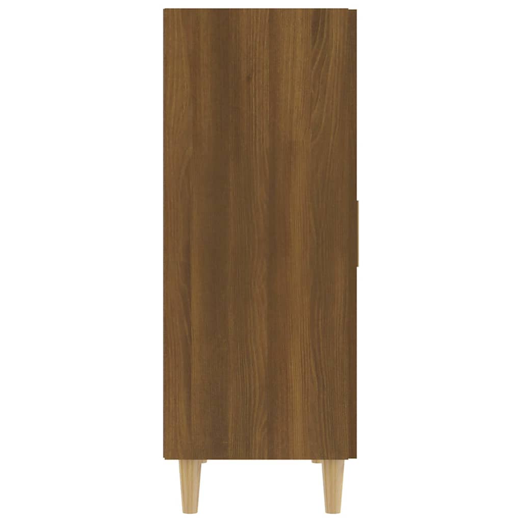 Ντουλάπι Καφέ Δρυς 70 x 34 x 90 εκ. από Επεξεργασμένο Ξύλο