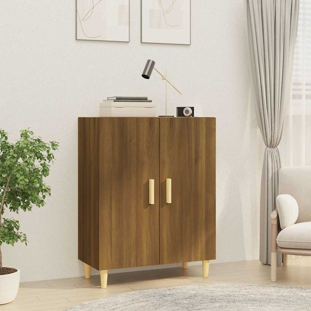 Ντουλάπι Καφέ Δρυς 70 x 34 x 90 εκ. από Επεξεργασμένο Ξύλο