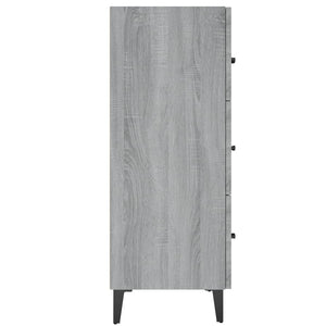 Ντουλάπι Γκρι Sonoma 69,5 x 34 x 90 εκ. από Επεξεργασμένο Ξύλο