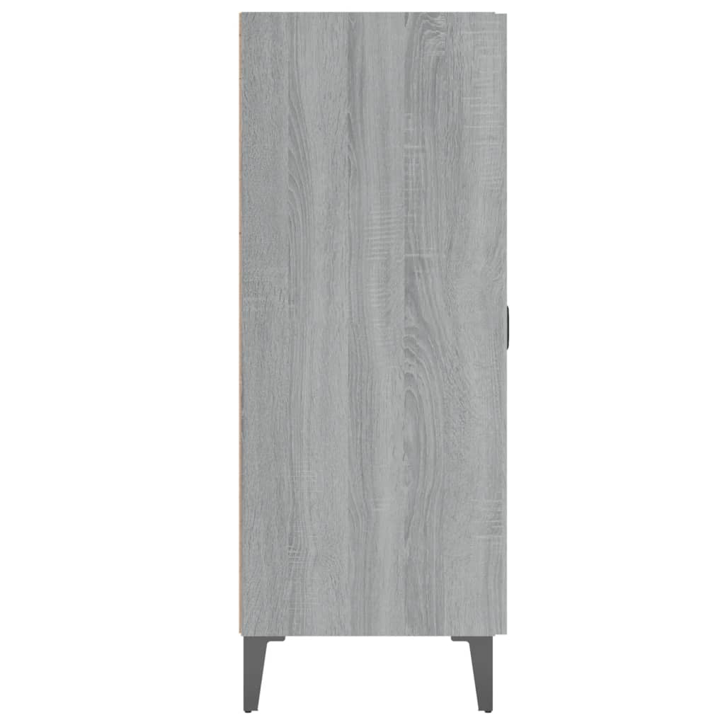 Ντουλάπι Γκρι Sonoma 69,5 x 34 x 90 εκ. από Επεξεργασμένο Ξύλο