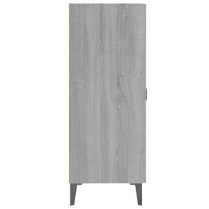 Ντουλάπι Γκρι Sonoma 69,5 x 34 x 90 εκ. από Επεξεργασμένο Ξύλο