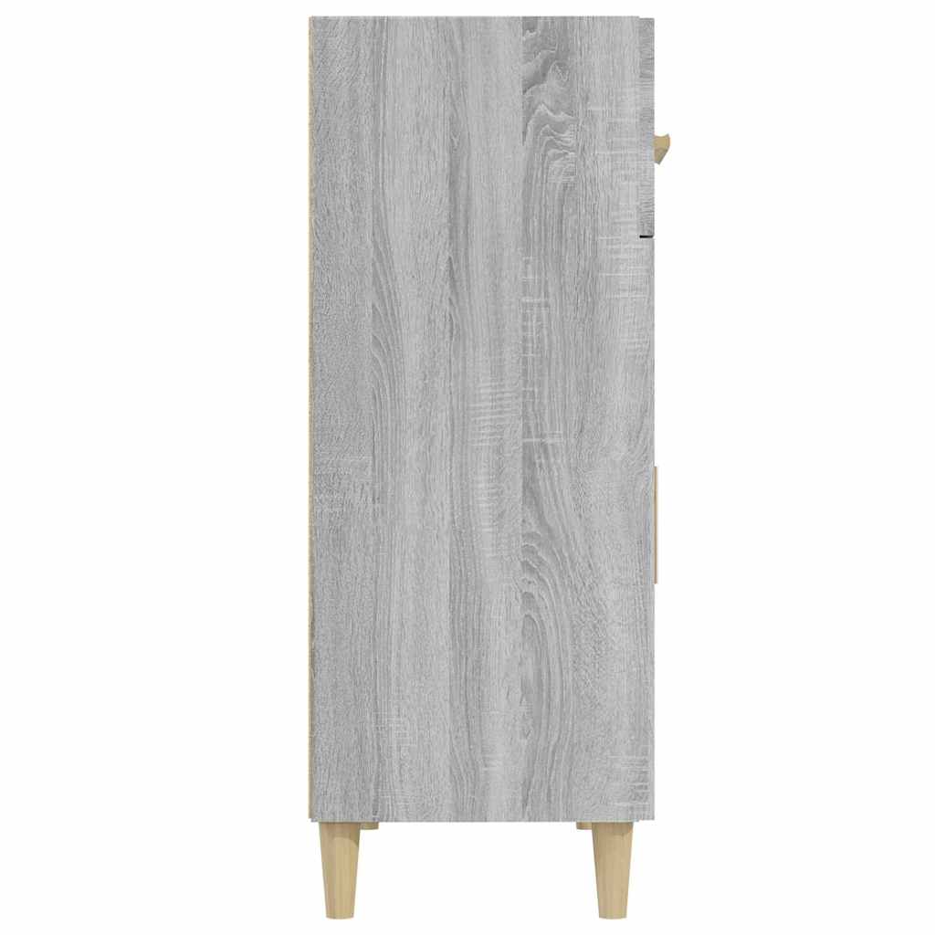 Ντουλάπι Γκρι Sonoma 69,5 x 34 x 89 εκ. από Επεξεργασμένο Ξύλο