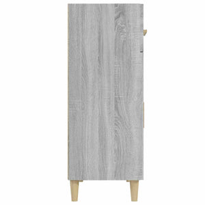 Ντουλάπι Γκρι Sonoma 69,5 x 34 x 89 εκ. από Επεξεργασμένο Ξύλο