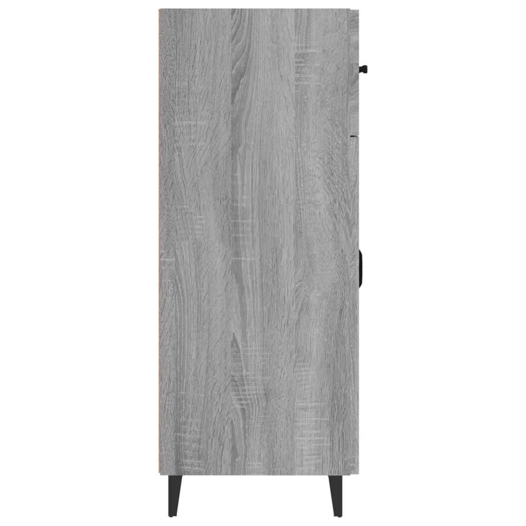 Ντουλάπι Γκρι Sonoma 69,5 x 34 x 90 εκ. από Επεξεργασμένο Ξύλο
