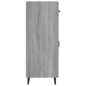 Ντουλάπι Γκρι Sonoma 69,5 x 34 x 90 εκ. από Επεξεργασμένο Ξύλο