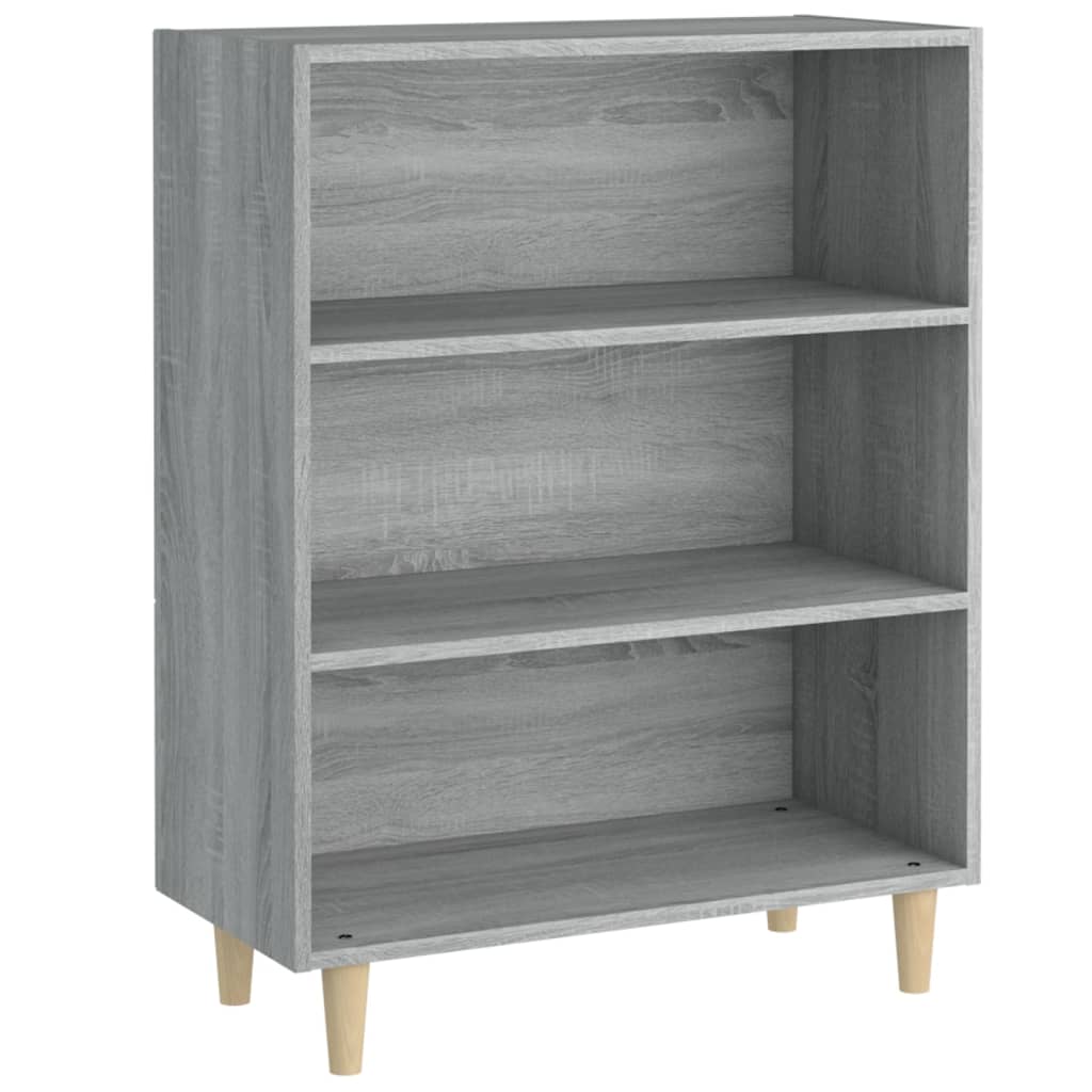 Ντουλάπι Γκρι sonoma 69,5 x 32,5 x 90εκ. από Επεξεργασμένο Ξύλο