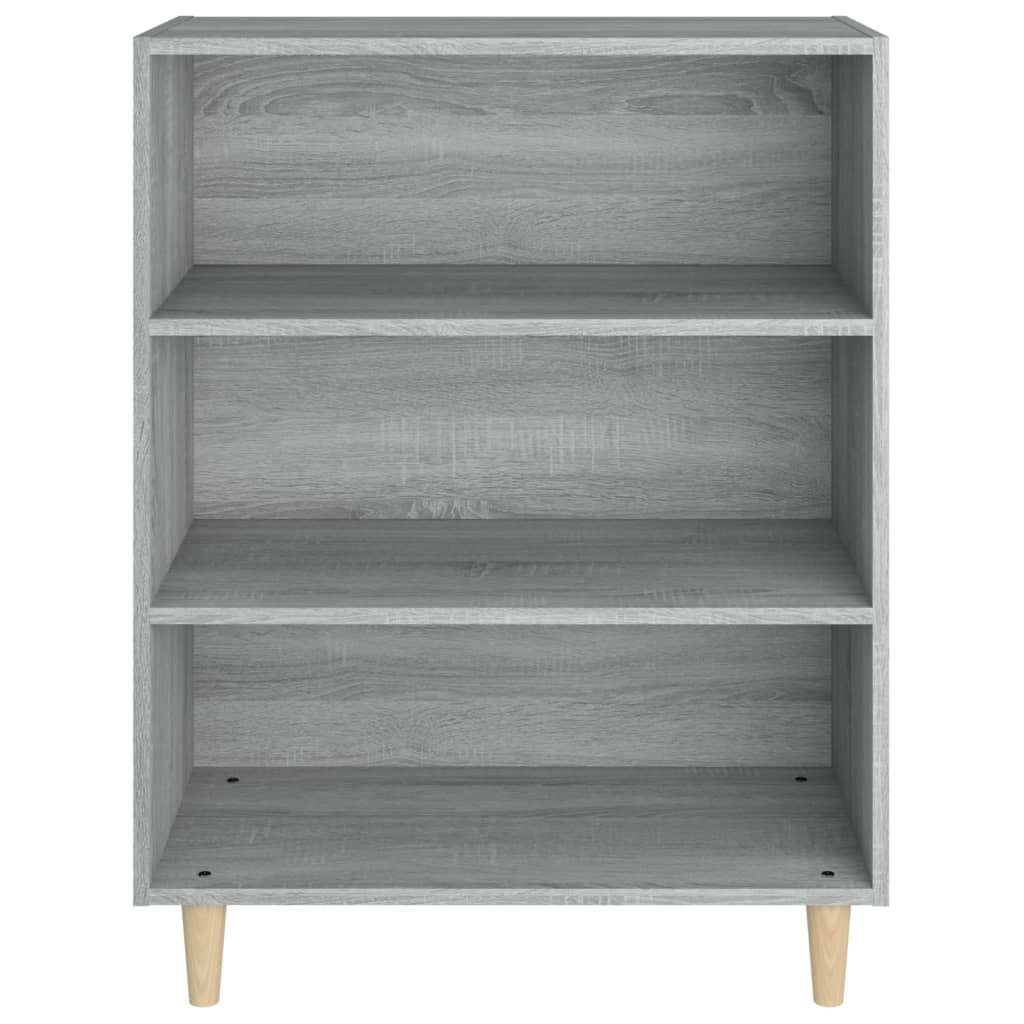 Ντουλάπι Γκρι sonoma 69,5 x 32,5 x 90εκ. από Επεξεργασμένο Ξύλο