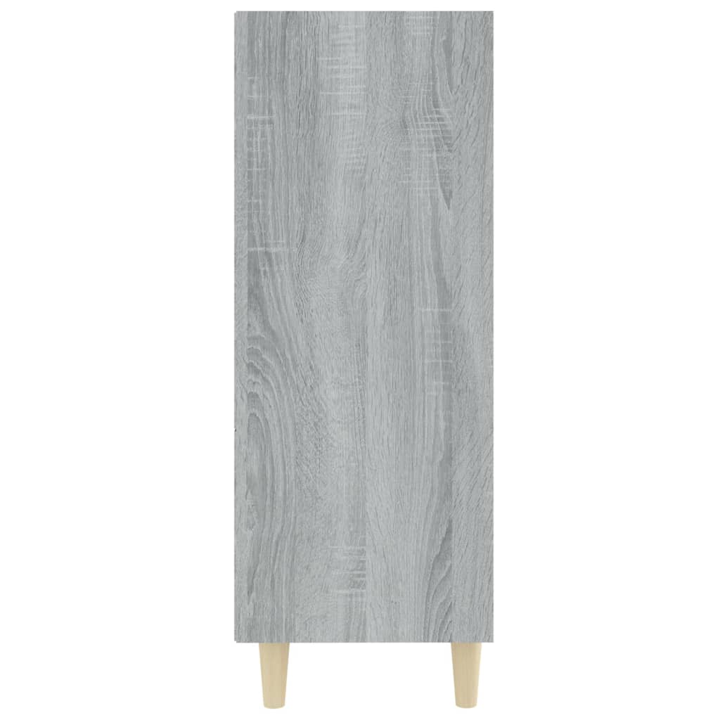 Ντουλάπι Γκρι sonoma 69,5 x 32,5 x 90εκ. από Επεξεργασμένο Ξύλο