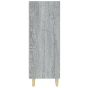 Ντουλάπι Γκρι sonoma 69,5 x 32,5 x 90εκ. από Επεξεργασμένο Ξύλο