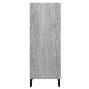 Ντουλάπι Γκρι sonoma 69,5 x 32,5 x 90εκ. από Επεξεργασμένο Ξύλο