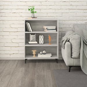 Ντουλάπι Γκρι sonoma 69,5 x 32,5 x 90εκ. από Επεξεργασμένο Ξύλο