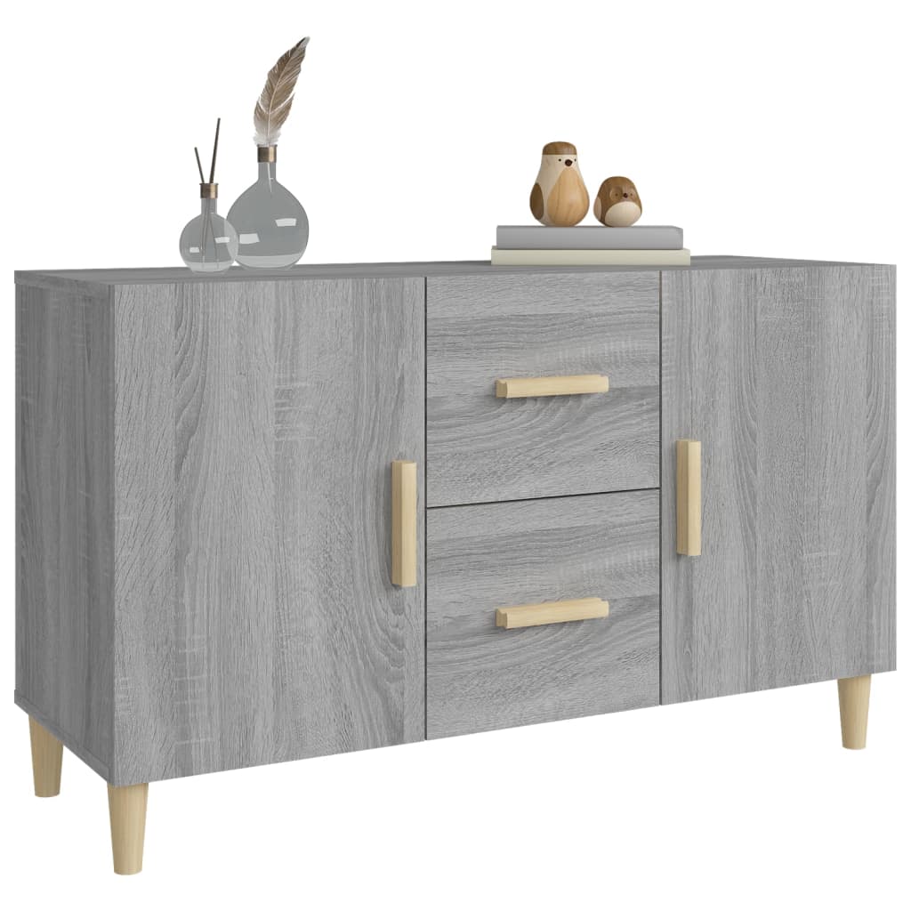 Μπουφές Γκρι Sonoma 100 x 36 x 60 εκ. από Επεξεργασμένο Ξύλο