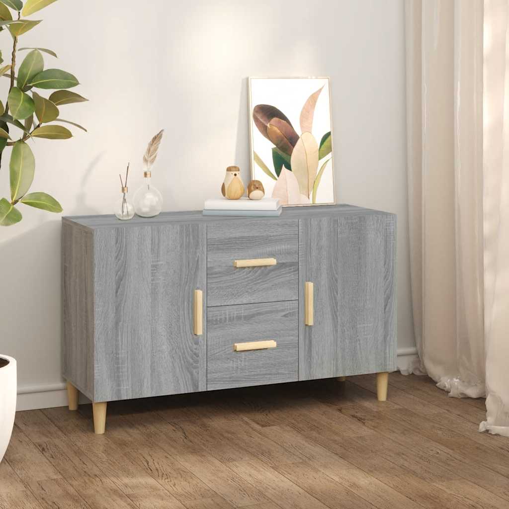 Μπουφές Γκρι Sonoma 100 x 36 x 60 εκ. από Επεξεργασμένο Ξύλο