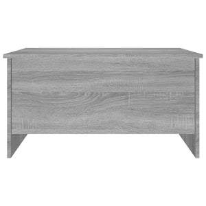 Τραπεζάκι Σαλονιού Γκρι Sonoma 80x55,5x41,5 εκ. Επεξεργ. Ξύλο