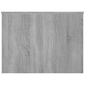 Τραπεζάκι Σαλονιού Γκρι Sonoma 80x55,5x41,5 εκ. Επεξεργ. Ξύλο