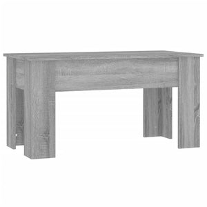 Τραπεζάκι Σαλονιού Γκρι Sonoma 101x49x52 εκ. Επεξεργασμένο Ξύλο - Pakobazaar