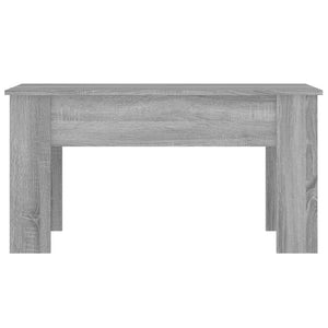 Τραπεζάκι Σαλονιού Γκρι Sonoma 101x49x52 εκ. Επεξεργασμένο Ξύλο - Pakobazaar