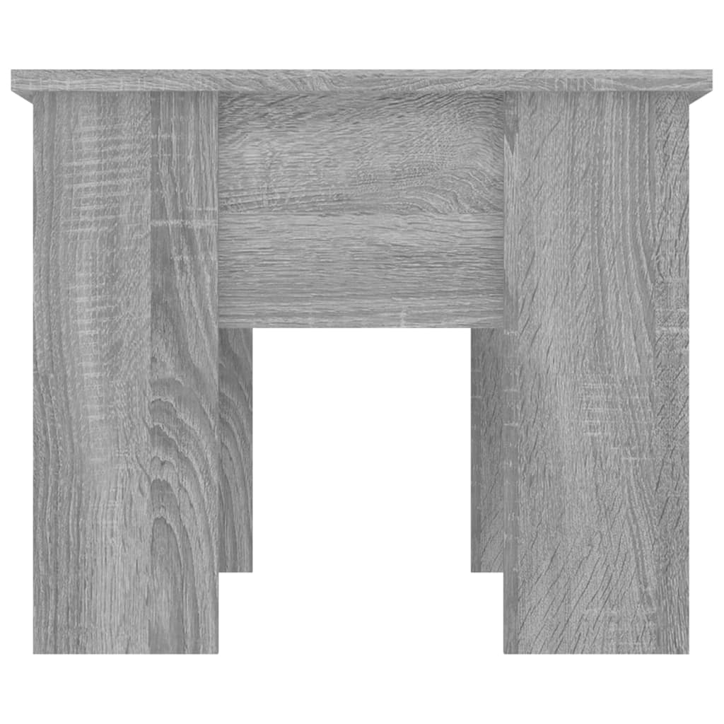 Τραπεζάκι Σαλονιού Γκρι Sonoma 79x49x41 εκ. Επεξεργασμένο Ξύλο