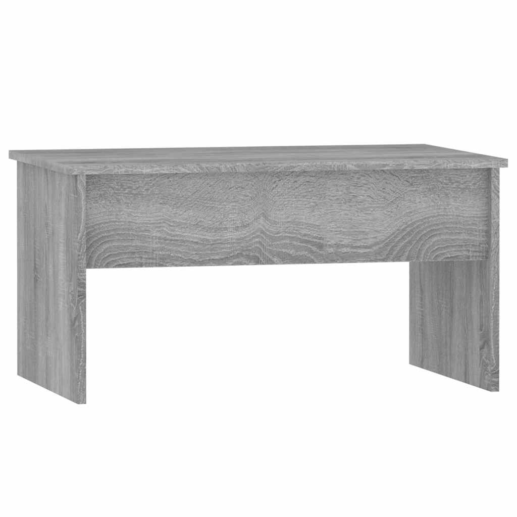 Τραπεζάκι Σαλονιού Γκρι Sonoma80x50,5x41,5εκ.Επεξεργασμένο Ξύλο