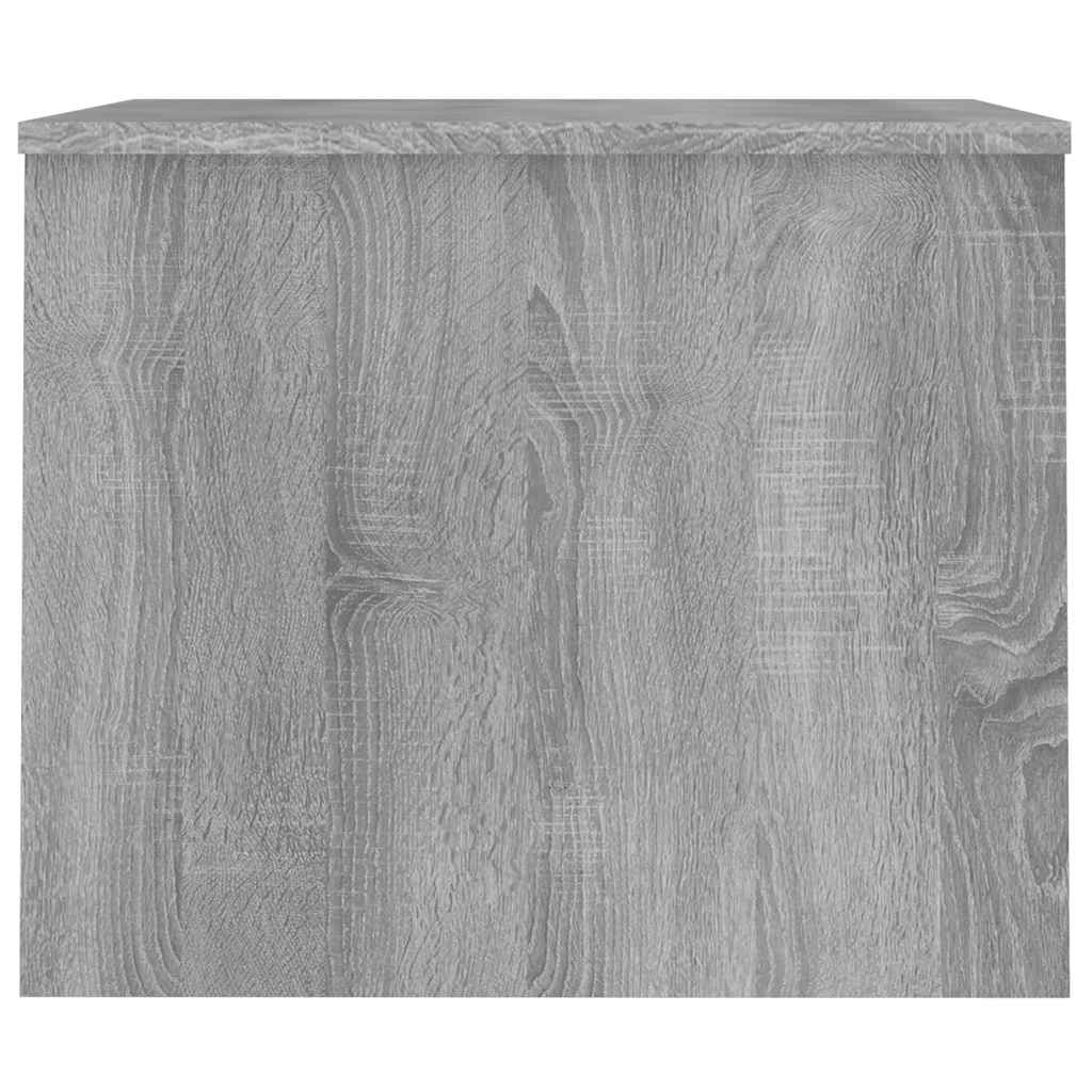 Τραπεζάκι Σαλονιού Γκρι Sonoma80x50,5x41,5εκ.Επεξεργασμένο Ξύλο