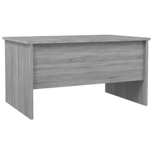 Τραπεζάκι Σαλονιού Γκρι Sonoma80x50x42,5 εκ.Επεξεργασμένο Ξύλο - Pakobazaar