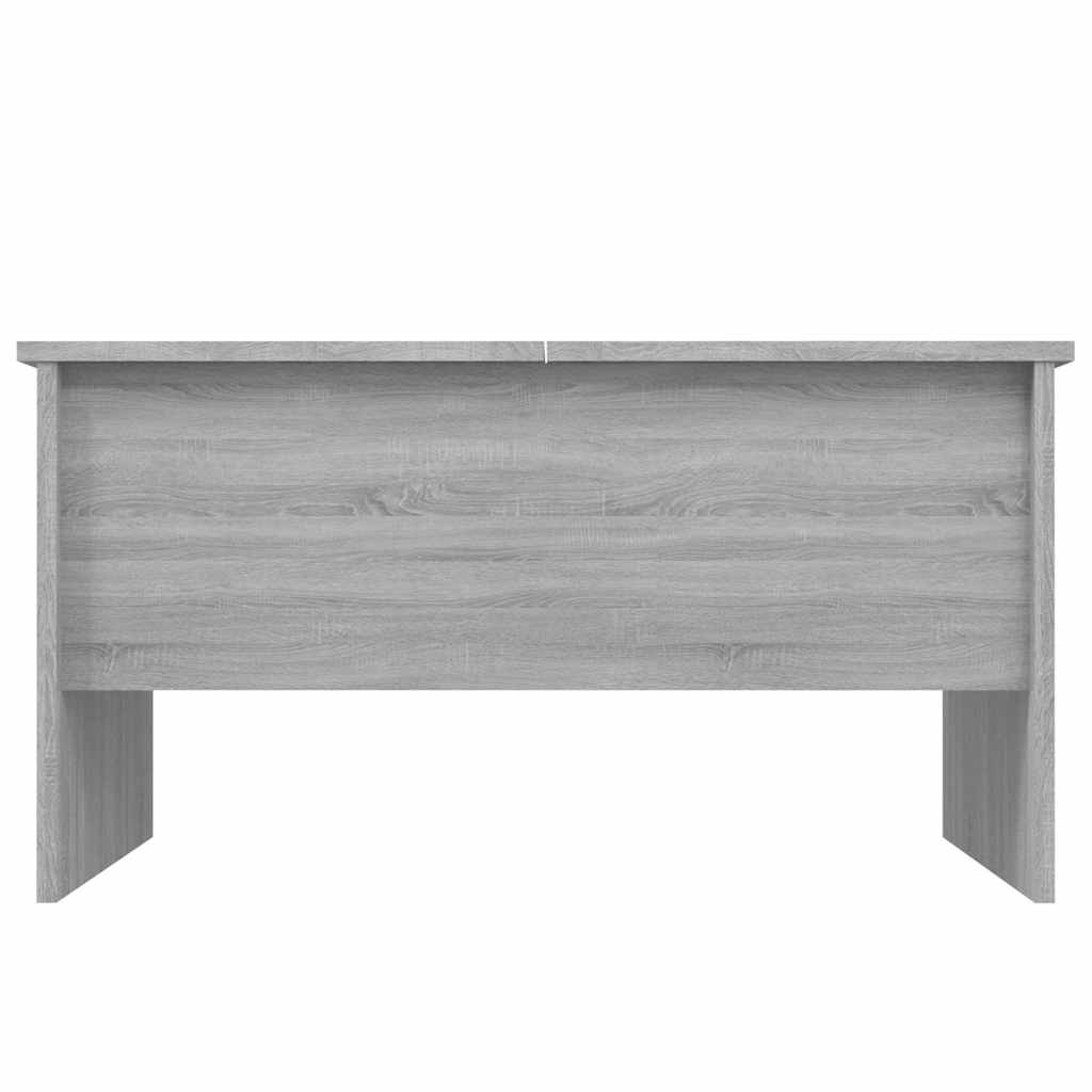 Τραπεζάκι Σαλονιού Γκρι Sonoma80x50x42,5 εκ.Επεξεργασμένο Ξύλο - Pakobazaar