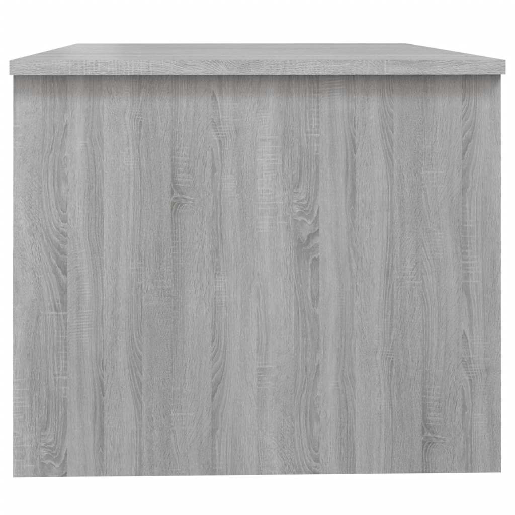 Τραπεζάκι Σαλονιού Γκρι Sonoma80x50x42,5 εκ.Επεξεργασμένο Ξύλο - Pakobazaar