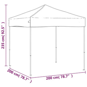 Τέντα Εκδηλώσεων Πτυσσόμενη Μπλε 2 x 2 μ. - Pakobazaar