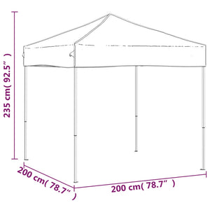 Τέντα Εκδηλώσεων Πτυσσόμενη Κρεμ 2 x 2 μ. - Pakobazaar
