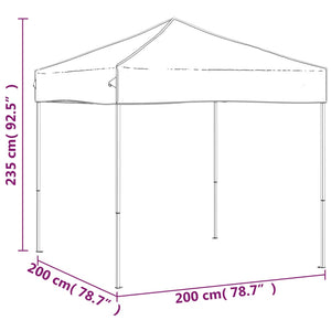 Τέντα Εκδηλώσεων Πτυσσόμενη Ανθρακί 2 x 2 μ. - Pakobazaar