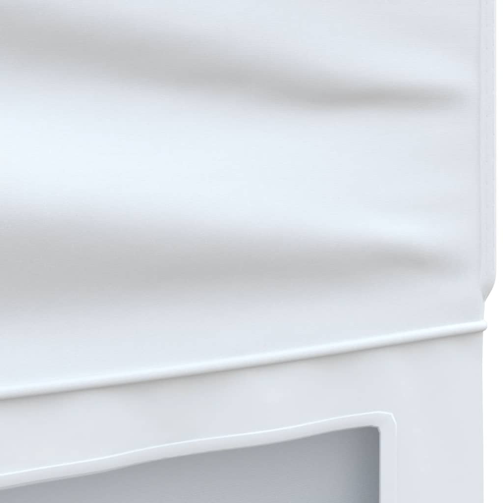 Τέντα Εκδηλώσεων Πτυσσόμενη με Πλαϊνά Τοιχώματα Λευκή 2 x 2 μ. - Pakobazaar