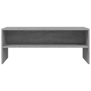 Έπιπλο Τηλεόρασης Γκρι Sonoma 100x40x40 εκ. από Επεξεργ. Ξύλο - Pakobazaar