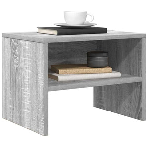 Κομοδίνο Γκρι Sonoma 40x30x30 εκ. από Επεξεργασμένο Ξύλο