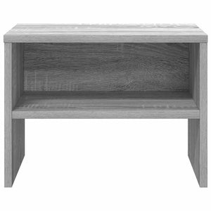 Κομοδίνο Γκρι Sonoma 40x30x30 εκ. από Επεξεργασμένο Ξύλο